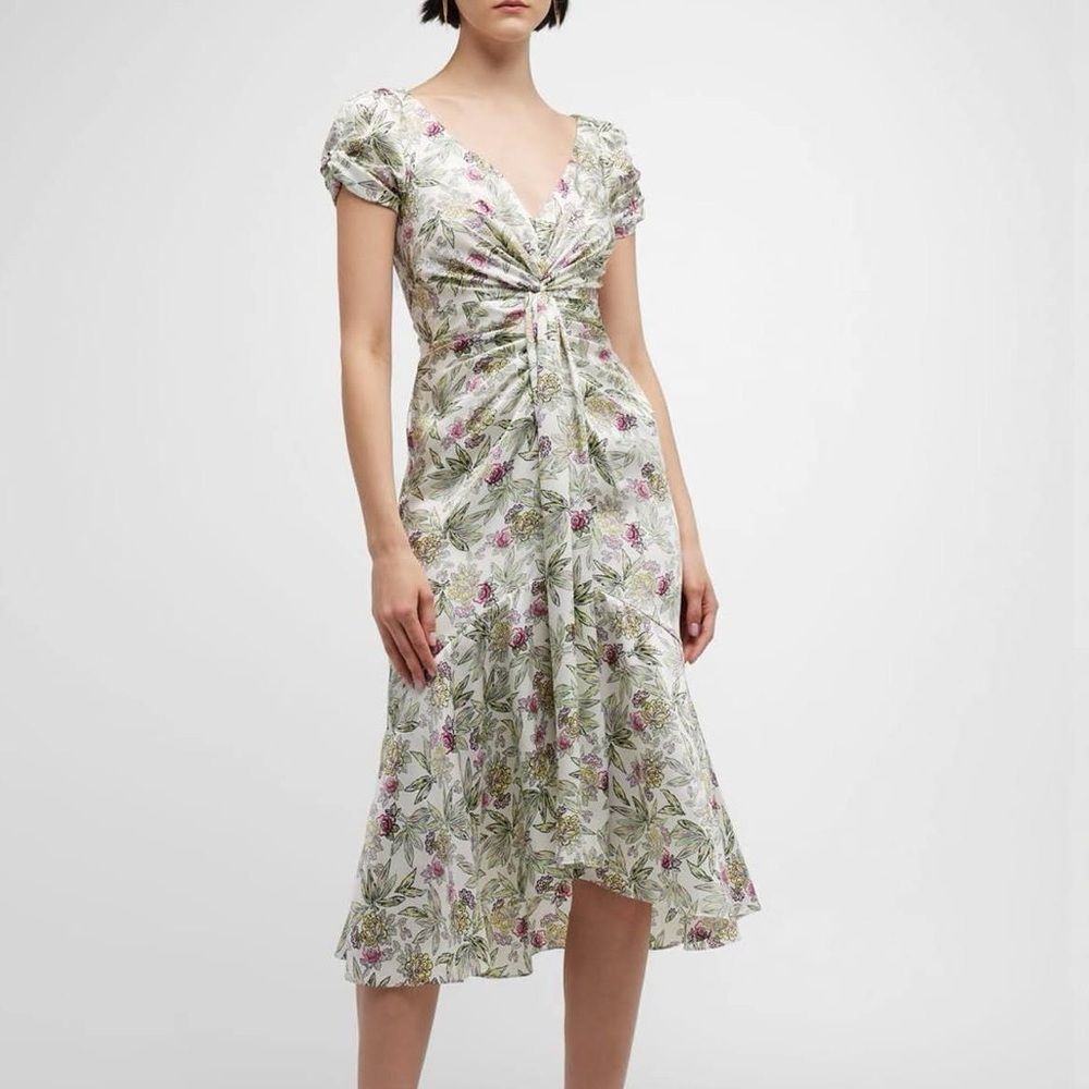 Cinq a Sept Walker dress in Ivory Multi